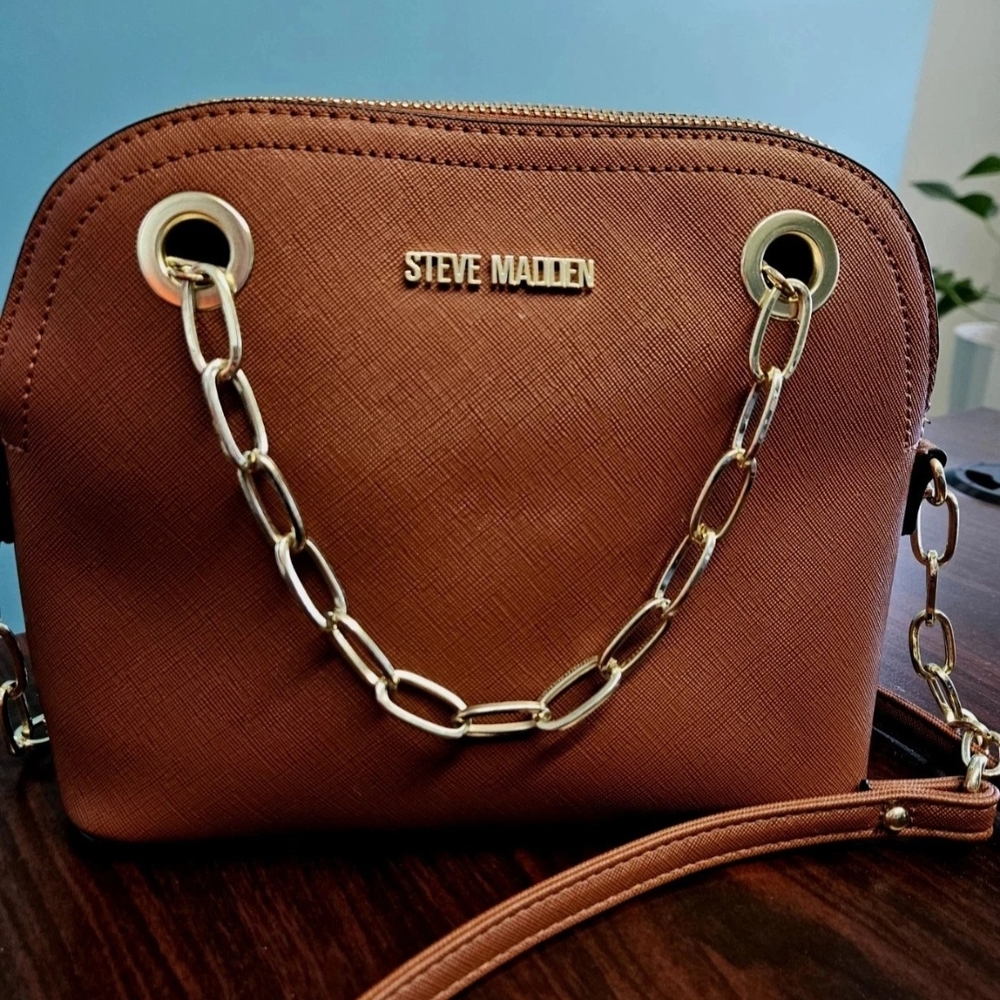 Steve Madden Brown Crossbody Bag